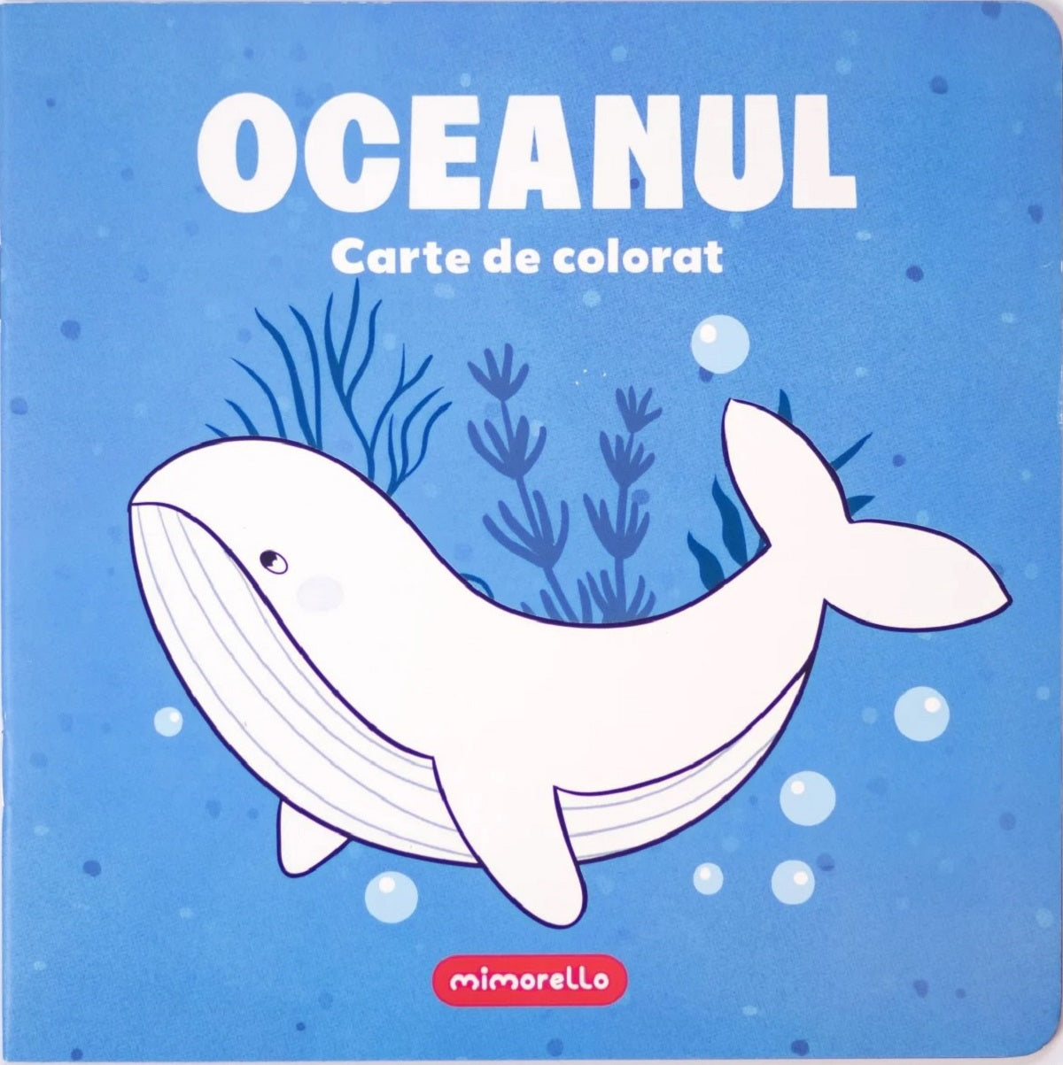 Puzzle fosforescent Mimorello - Oceanul, 120 piese, cu carte de colorat