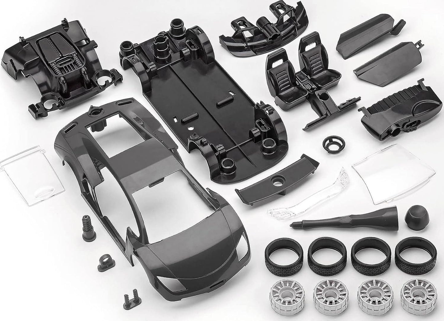 Construcție mașină DIY Revell® - 22 de piese - 4+ ani