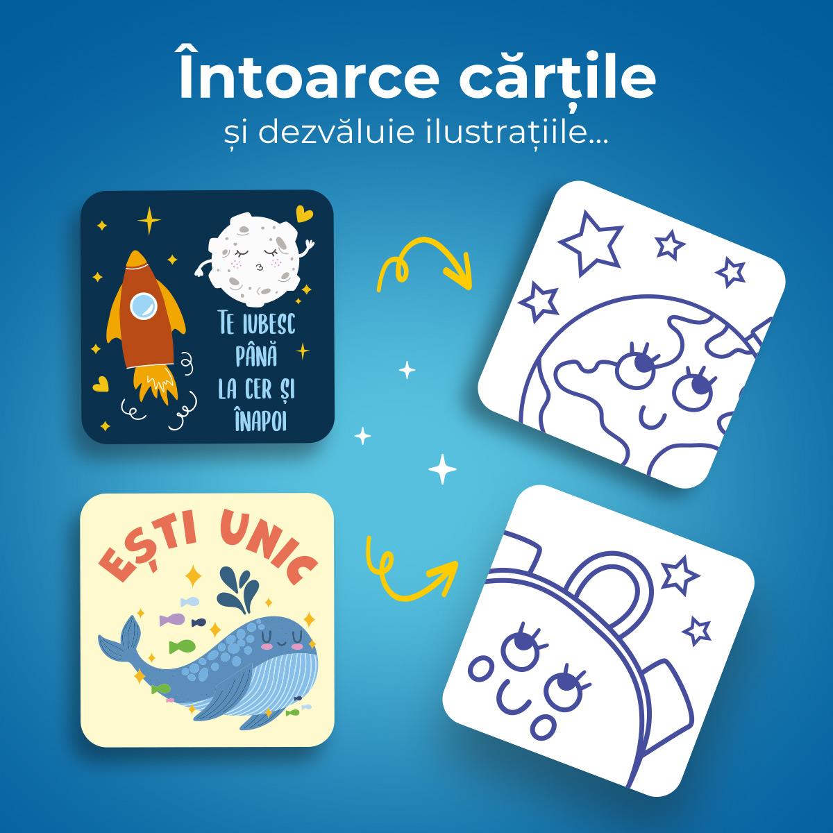 Cartonașe de joc Buboo, pentru băieți, Roovi, +6ani