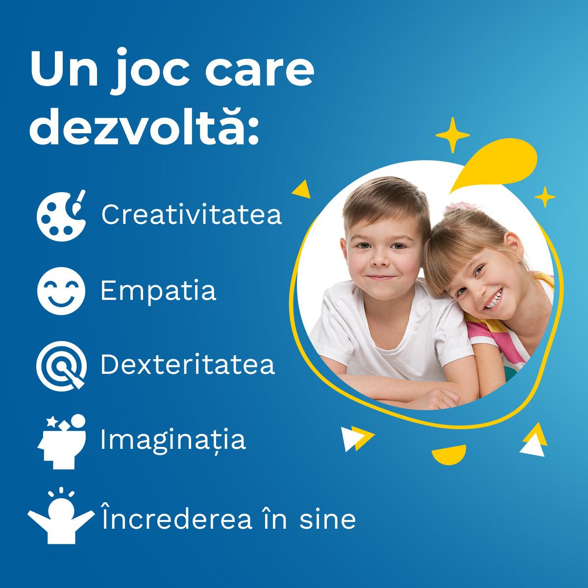 Cartonașe de joc Buboo, pentru băieți, Roovi, +6ani