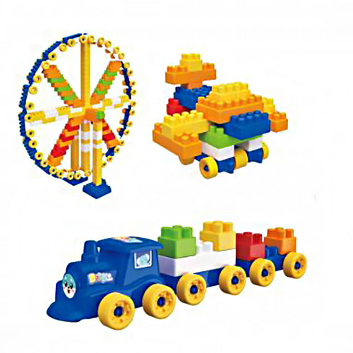 Children's building blocks - Play and Learn - 250 pieces +3 years