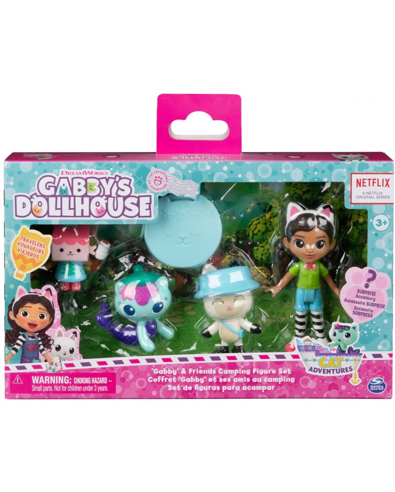 Gabby's Dollhouse figurine set - Camping