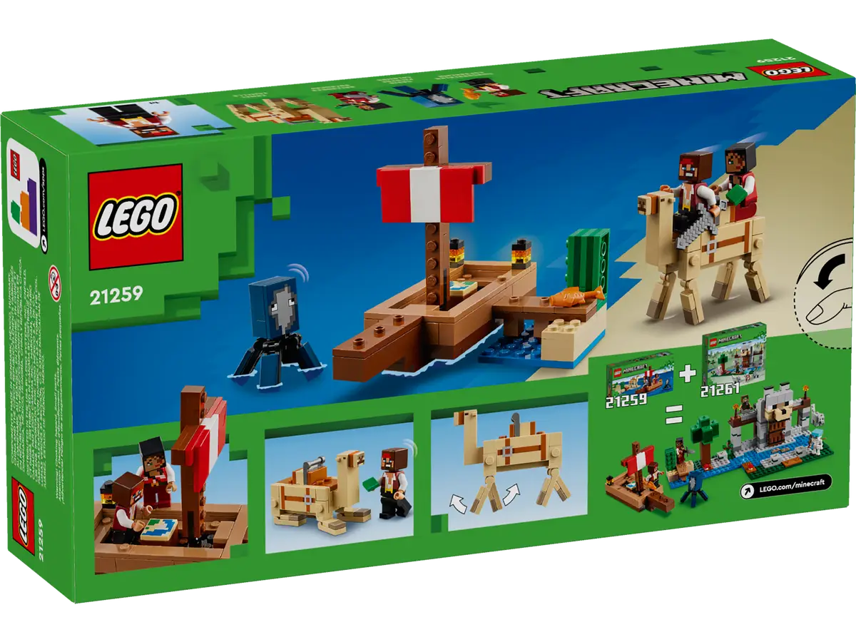 LEGO® Minecraft The Pirate Ship Voyage | 21259