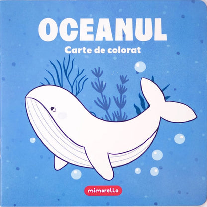 Puzzle fosforescent Mimorello - Oceanul, 120 piese, cu carte de colorat