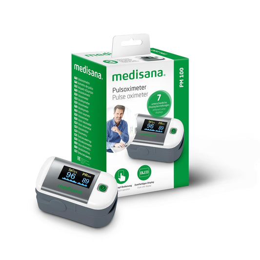 Puls Oximetru MEDISANA PM 100, Alb/Gri