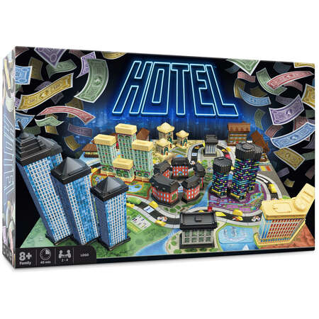 Board game - Hotel - in Hungarian