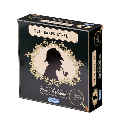 Joc 221B Baker Street - Sherlock Holmes, limba romana, 2-6 jucatori, +10 ani