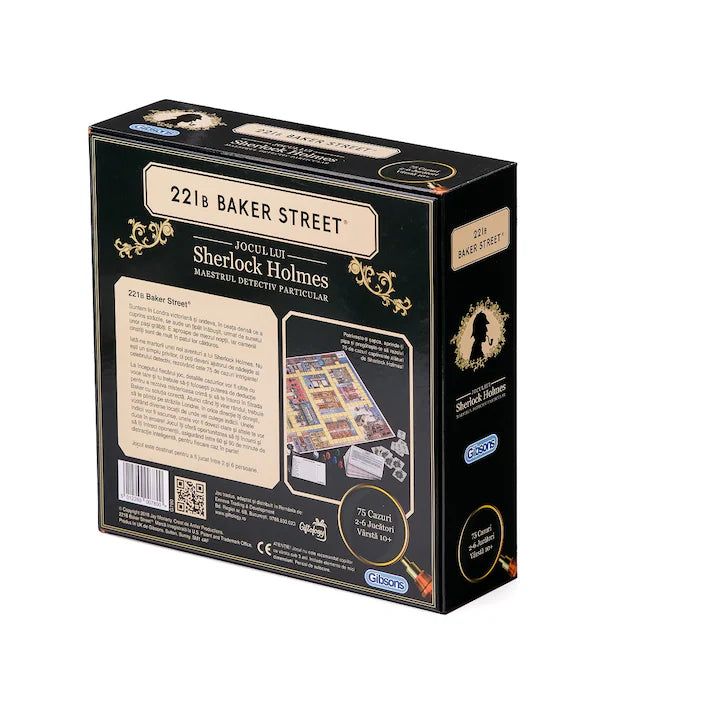 Joc 221B Baker Street - Sherlock Holmes, limba romana, 2-6 jucatori, +10 ani