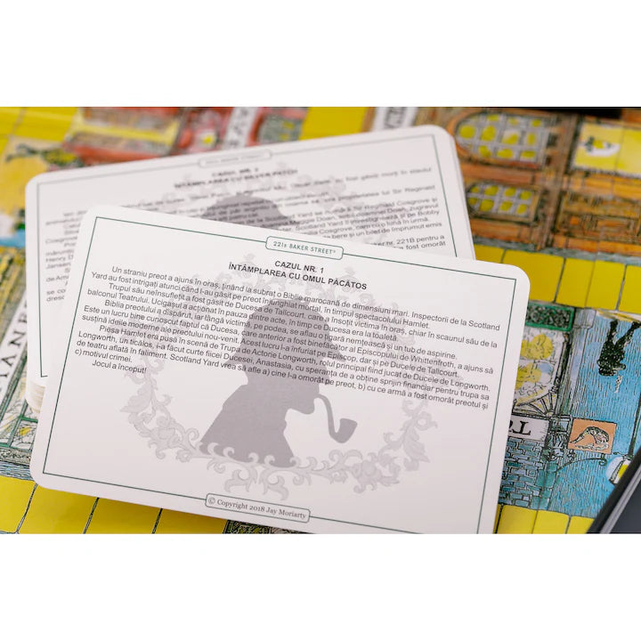 Joc 221B Baker Street - Sherlock Holmes, limba romana, 2-6 jucatori, +10 ani